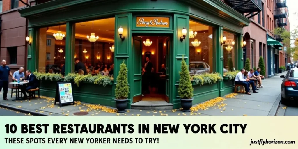 10 Best Restaurants in New York City for an Unforgettable Dining Experience 9 10 Best Restaurants in New York City