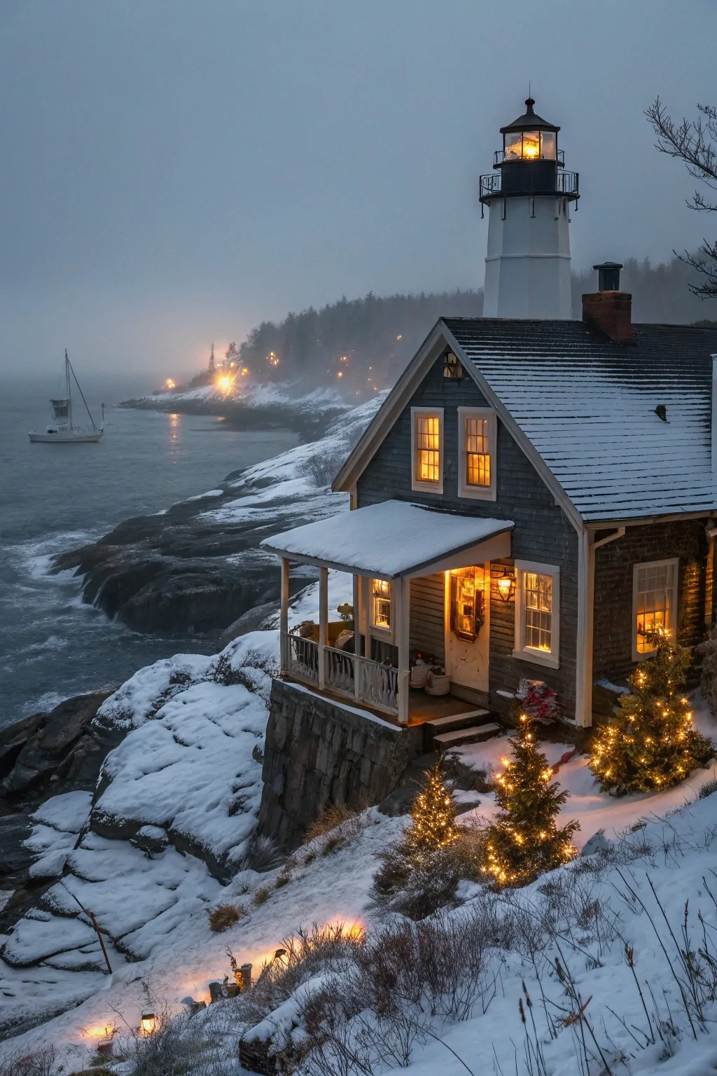 10 Best Holiday Travel Destinations for 2025: Unveil Winter and Warm Weather Magic 10 Coastal Lighthouse Cabin