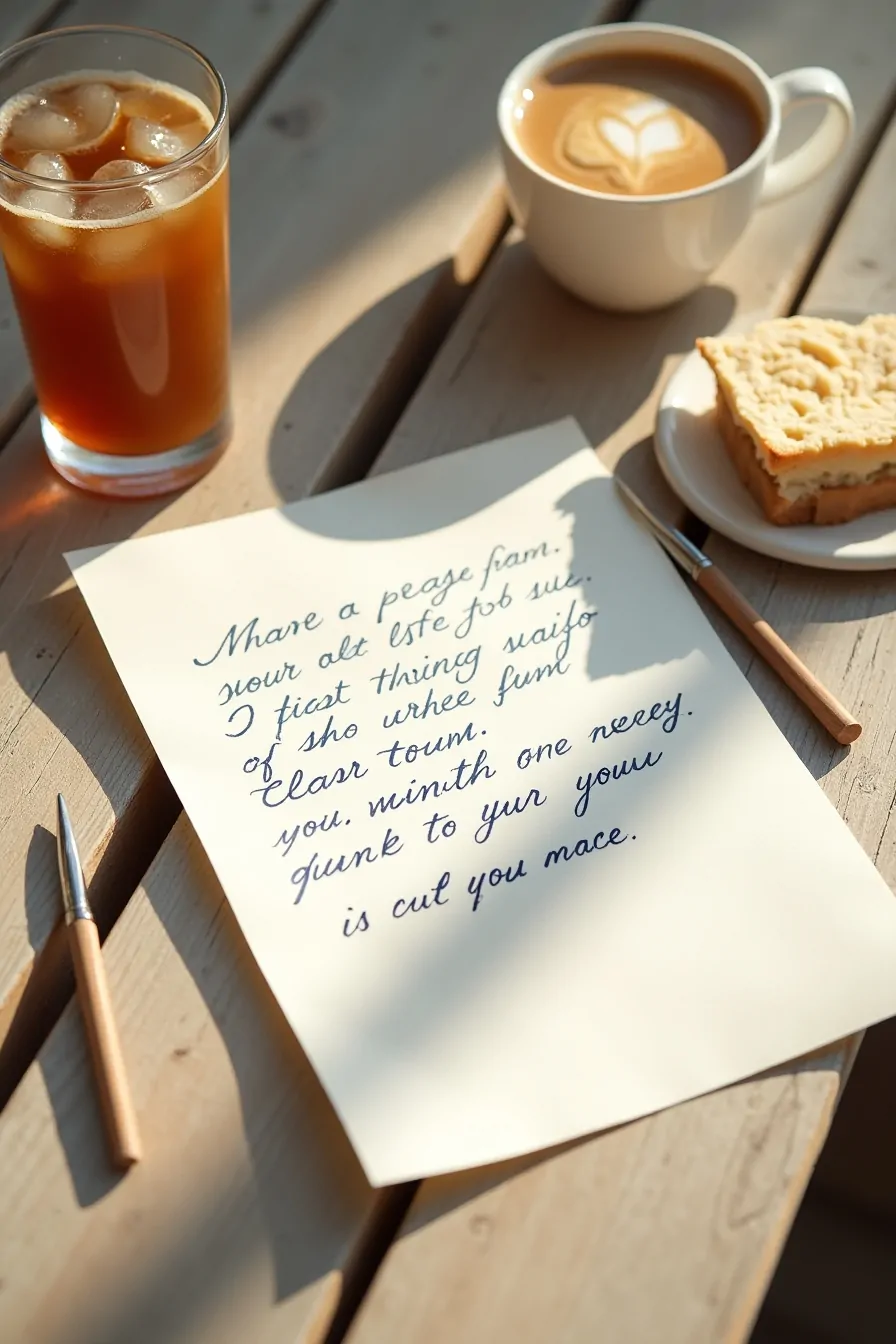 Summer Bucket List 2025 – 20 Fun Must-Do Activities 8 Write a Letter to Your Future Self