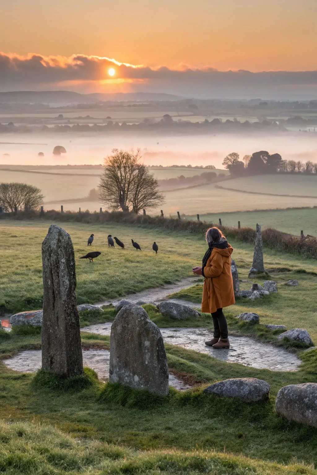 7 Best Things to Do When Traveling to Ireland: A Journey Through Its Rich History, Nature, and Culture 7 Discover Celtic Ruins on the Hill of Tara at Sunrise