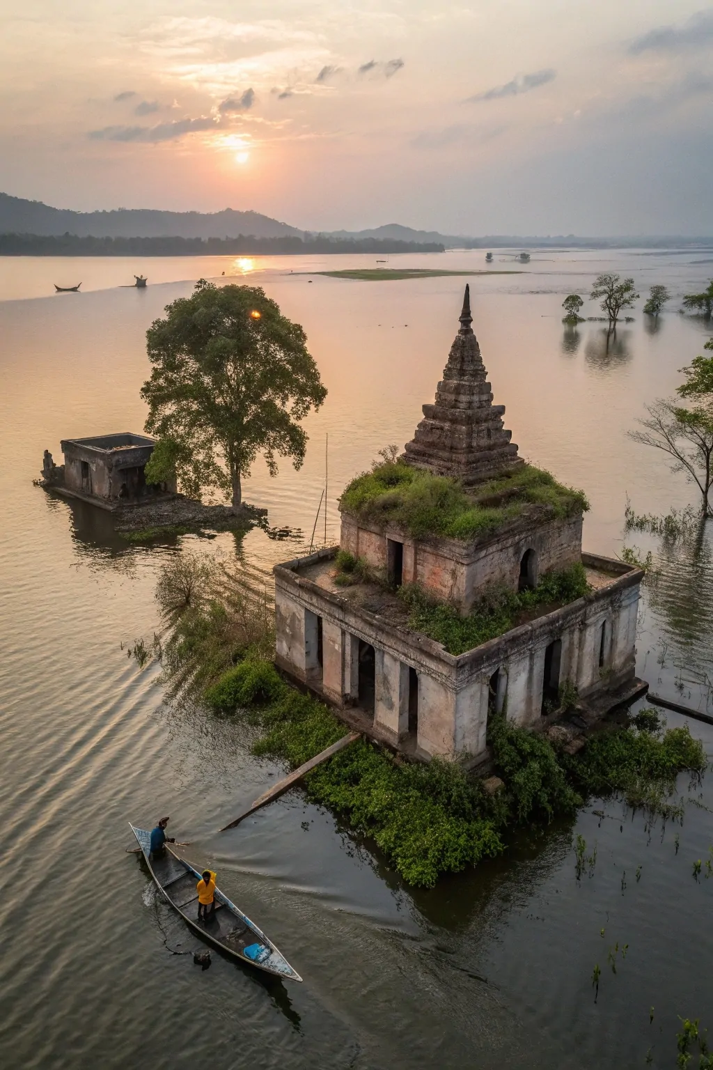 7 Places Not to Visit When Traveling Asia: Dangerous Destinations You Should Avoid 7 The Flooded Ghost Town Beneath the Mega Dam